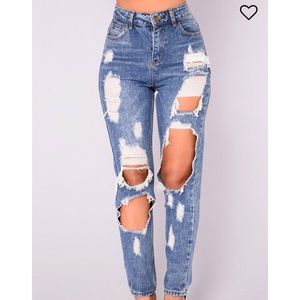 Ripped jeans
